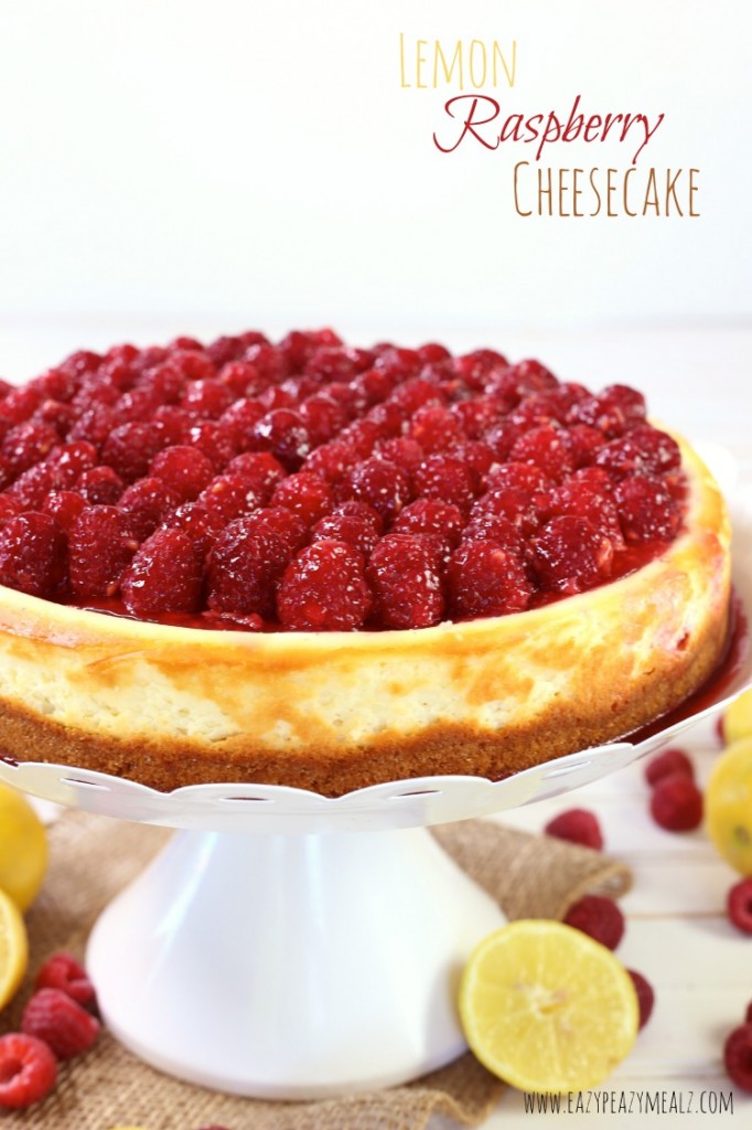 Lemon Raspberry Cheesecake Easy Peasy Meals