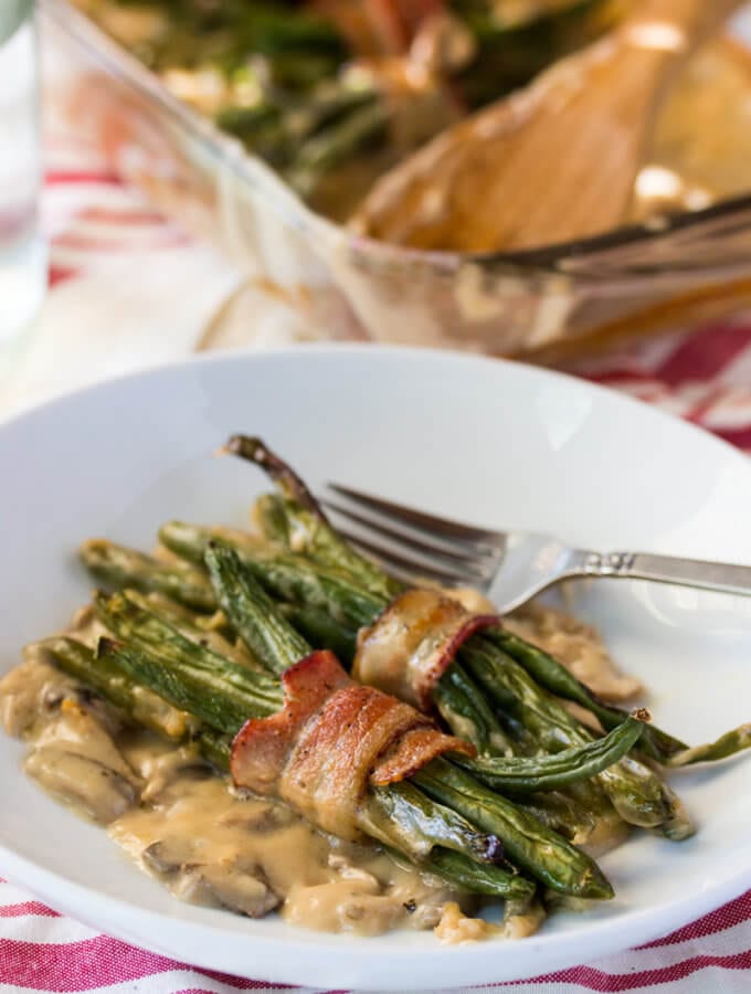 Green Bean Bundles Wrapped In Bacon EazyPeazyMealz