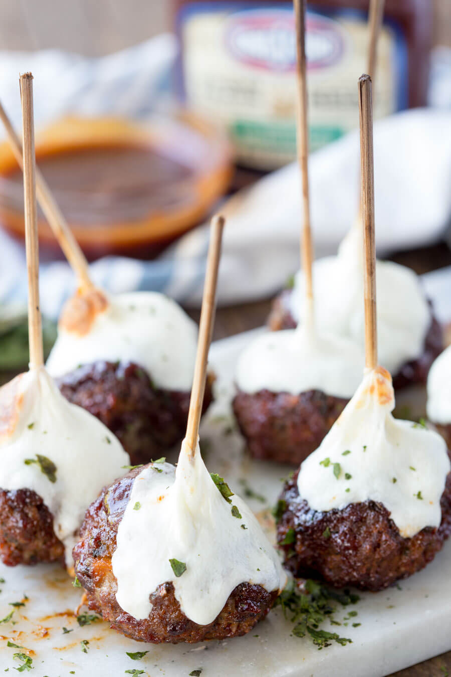 Smoked Hickory Meatball Skewers With Mozzarella Easy Peasy Meals