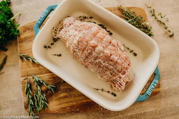 Herb Crusted Boneless Turkey Roast Easy Peasy Meals