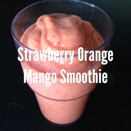 Strawberry Orange Mango Smoothie - Easy Peasy Meals