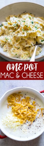 One Pot Mac & Cheese - Easy Peasy Meals