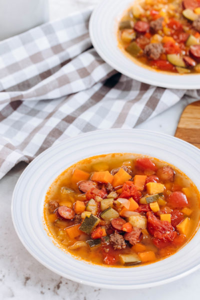 Beef and Veggie Soup (Beanless Paleo Chili) - Easy Peasy Meals
