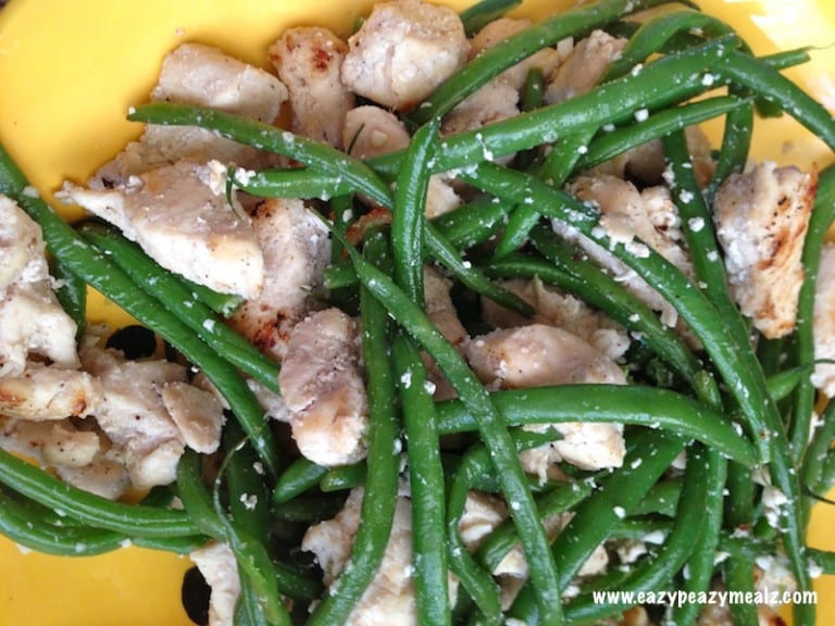 Garlic Chicken and Green Beans - Easy Peasy Meals