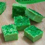 St. Patrick's Day Fudge, 3 ingredients, 1 Pot - Easy Peasy Meals