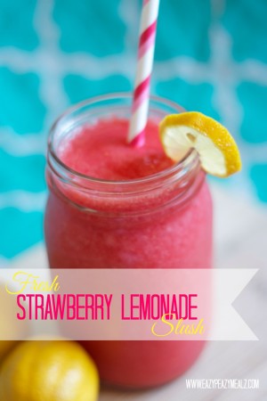 Strawberry Lemonade Slush - Easy Peasy Meals