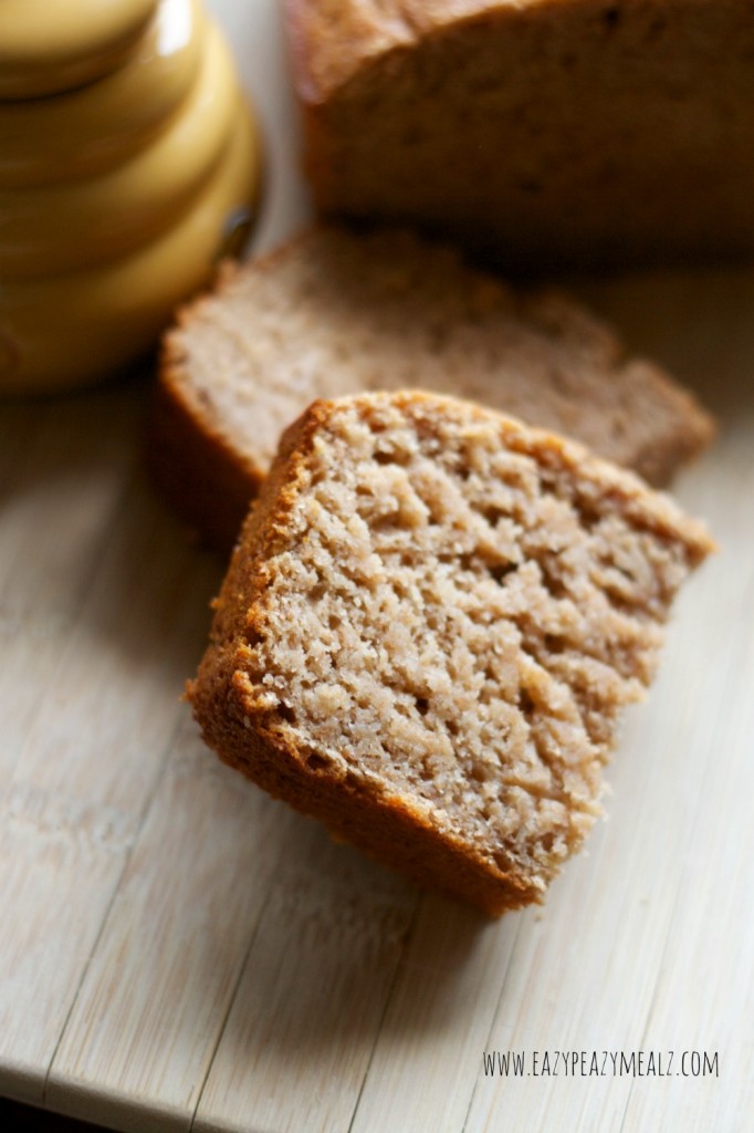 Honey Whole Wheat Banana Bread - Easy Peasy Meals