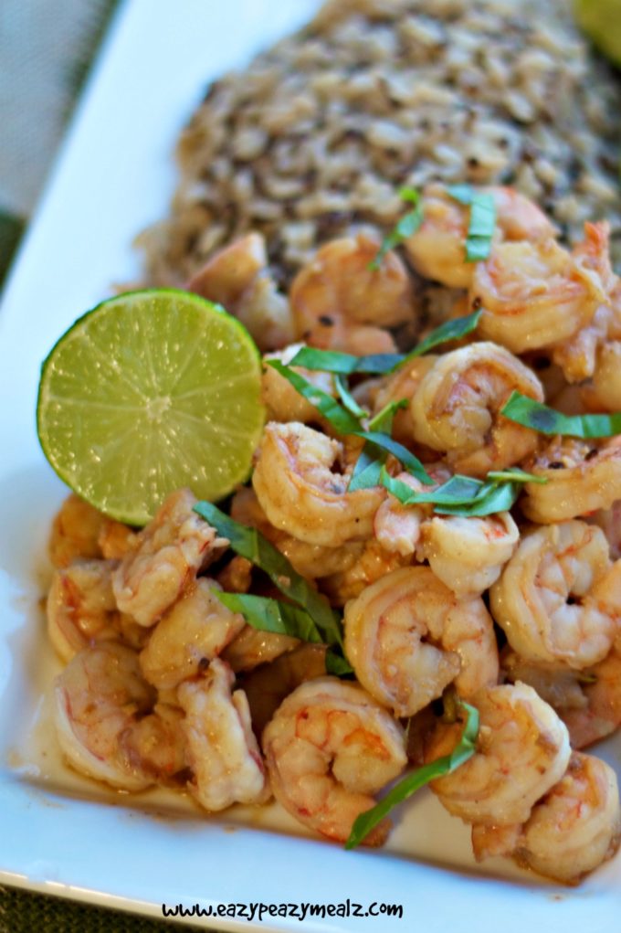 Coconut Lime Shrimp - Easy Peasy Meals