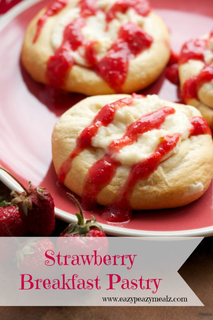 Easy Strawberry Breakfast Pastries