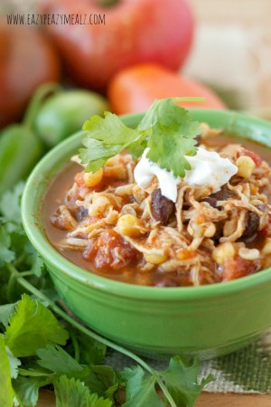 Chicken Enchilada Soup - Easy Peasy Meals