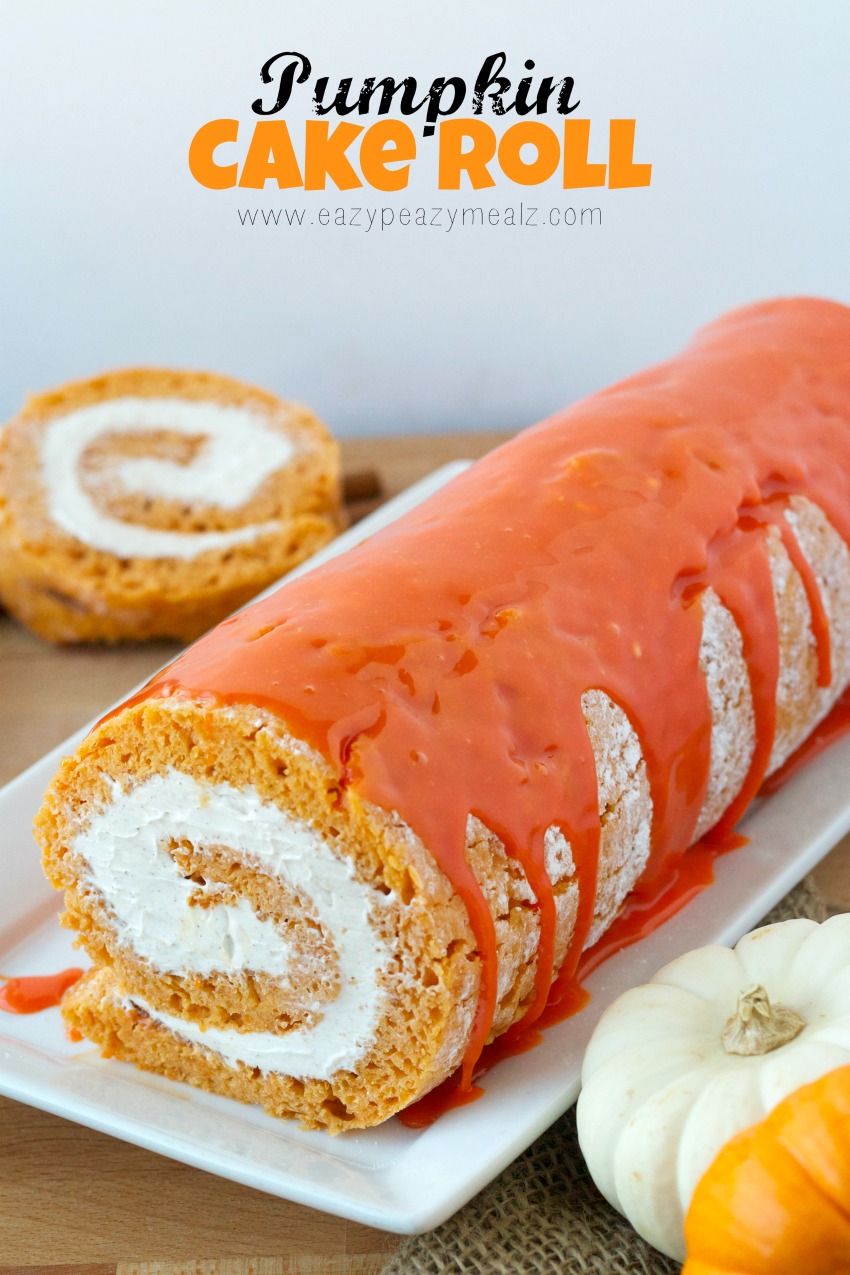 Pumpkin Roll Cake - Every Kitchen Tells A Story