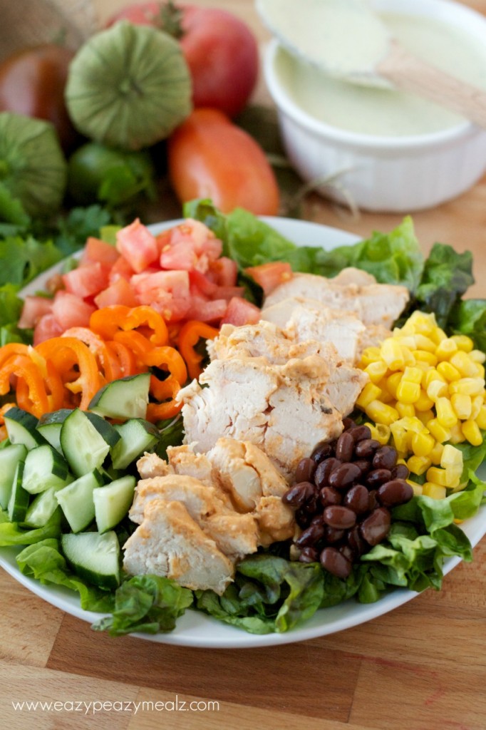 Southwestern Chicken Salad - Easy Peasy Meals