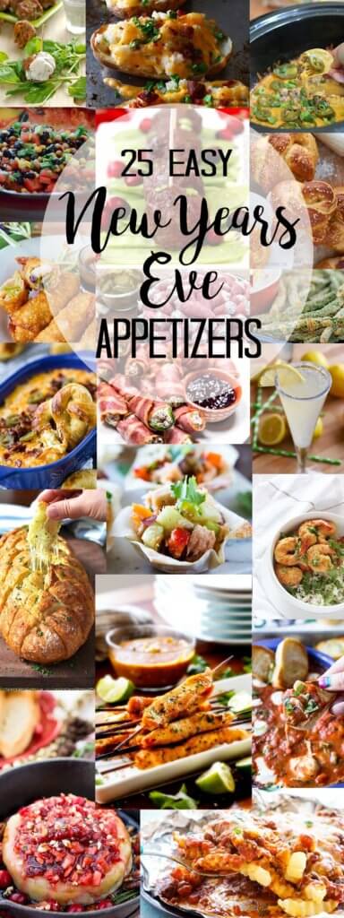 25 New Year's Eve Appetizers - Easy Peasy Meals