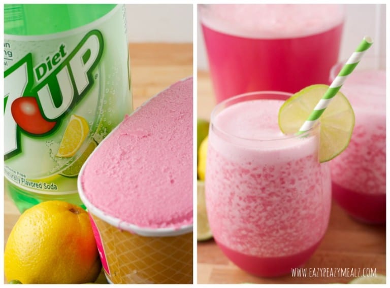 Raspberry 7UP® Punch Recipe Easy Peasy Meals