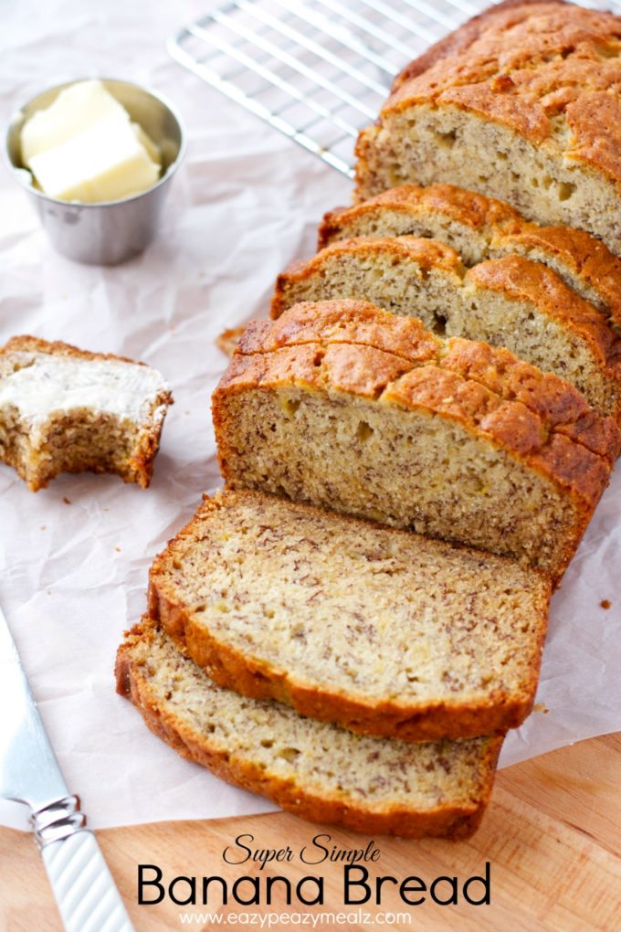 Easy Banana Nut Bread Recipe Moist