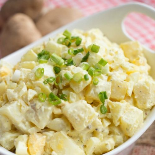 Classic Mustard Potato Salad - Easy Peasy Meals