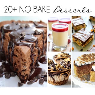 20+ No Bake Desserts - Easy Peasy Meals