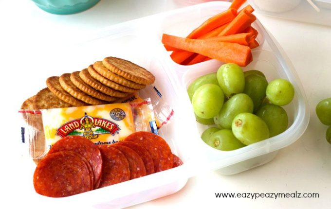 Turkey PinWheels Back-to-School Lunch Ideas - Easy Peasy Meals