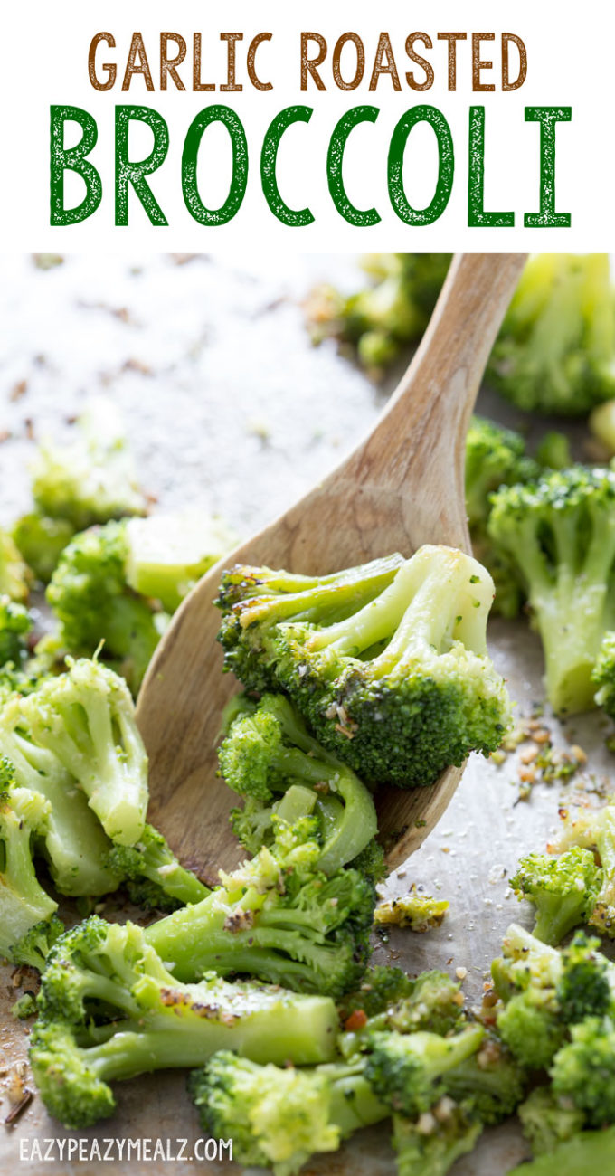 Garlic Roasted Broccoli - Easy Peasy Meals