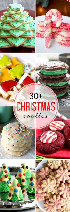 30 + Christmas Cookie Roundup - Easy Peasy Meals