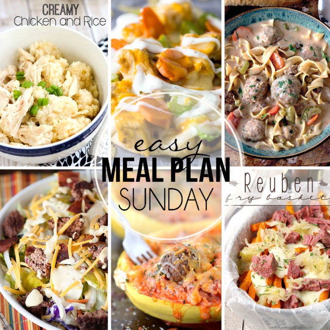 Easy Meal Plan #28 - Easy Peasy Meals