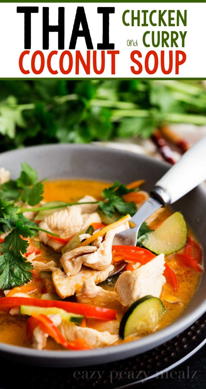 Thai Chicken Curry Coconut Soup + 10 Soups to Warm You From The Inside ...