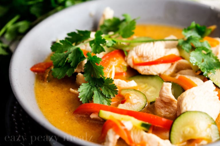 Thai Chicken Curry Coconut Soup + 10 Soups to Warm You From The Inside ...