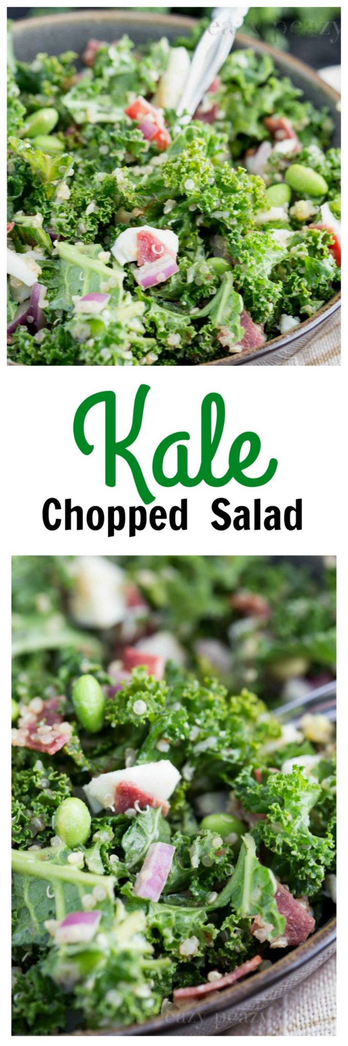 Kale Chopped Salad - Easy Peasy Meals