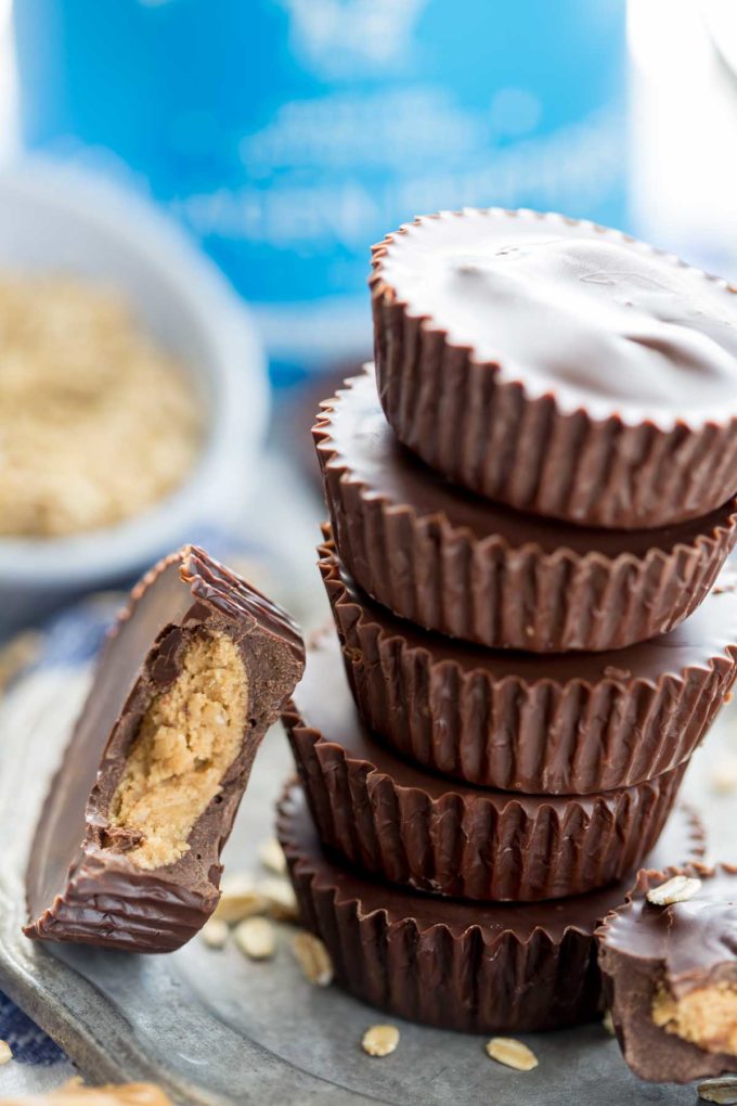 Protein Peanut Butter Cups (Easy) - Nourished by Nic