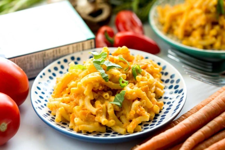 Veggie Mac and Cheese Thermos Lunch