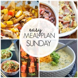 Easy Meal Plan Week 45 - Easy Peasy Meals