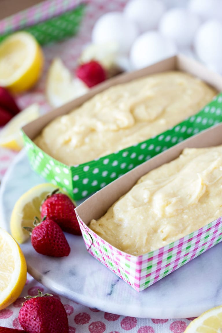 Strawberry Lemonade Pound Cake - Easy Peasy Meals