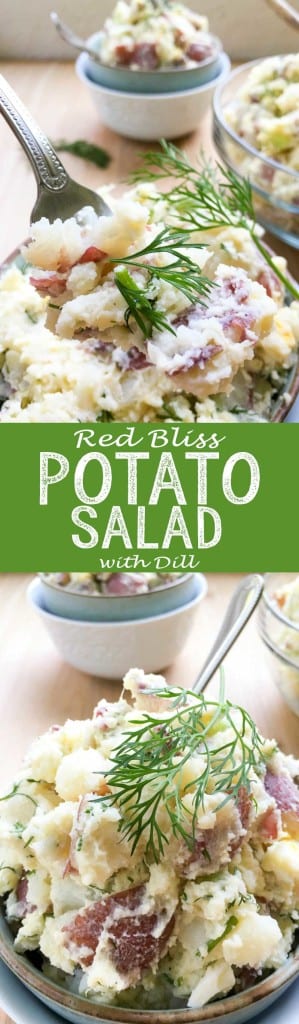 Red Bliss Potato Salad With Dill Easy Peasy Meals