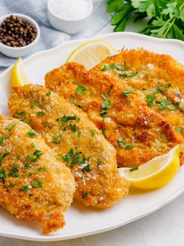 Breaded Chicken Cutlets Story - Easy Peasy Meals