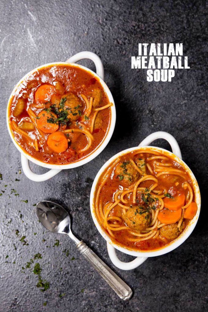 Easy Meatball Soup - Easy Peasy Meals