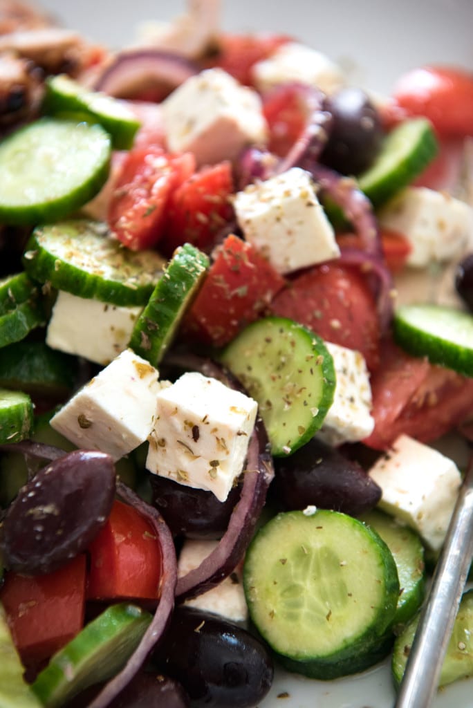 Classic Easy Greek Salad Easy Peasy Meals