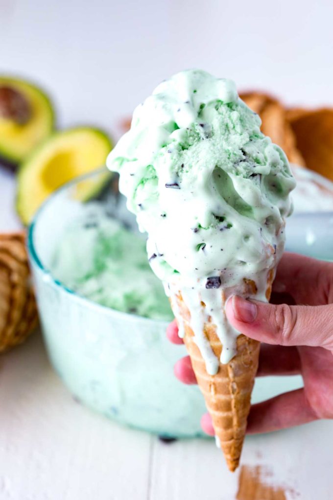 Super Creamy Mint Chip Ice Cream - Easy Peasy Meals