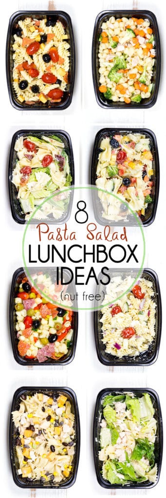 Pasta Salad Lunch Box Ideas (Nut Free) - Easy Peasy Meals