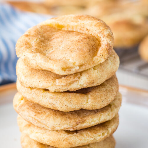 Snickerdoodle Cookies - Cinnamon, Coconut Oil, Cream of Tartar