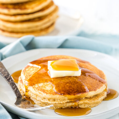 Whole Wheat Pancakes - Easy Peasy Meals