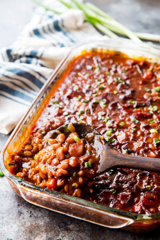 The Ultimate Easy BBQ Baked Beans - Easy Peasy Meals