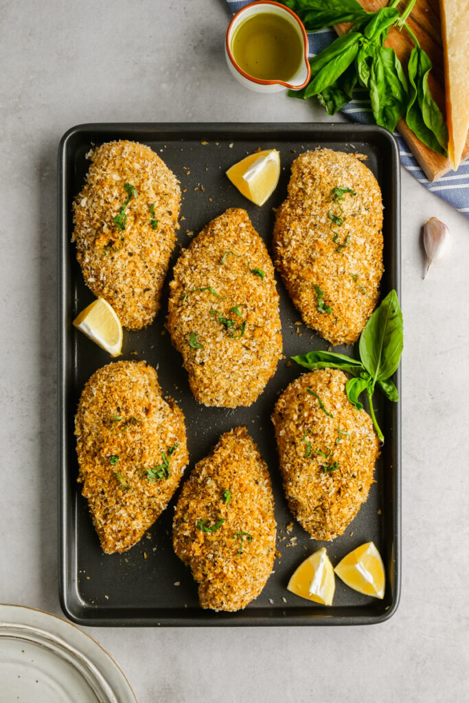 Baked Breaded Chicken - Easy Peasy Meals