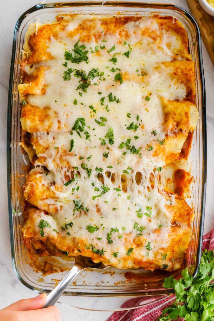 Beef Enchiladas - Easy Peasy Meals