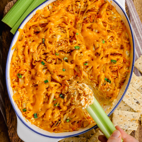 Buffalo Chicken Dip - Easy Peasy Meals