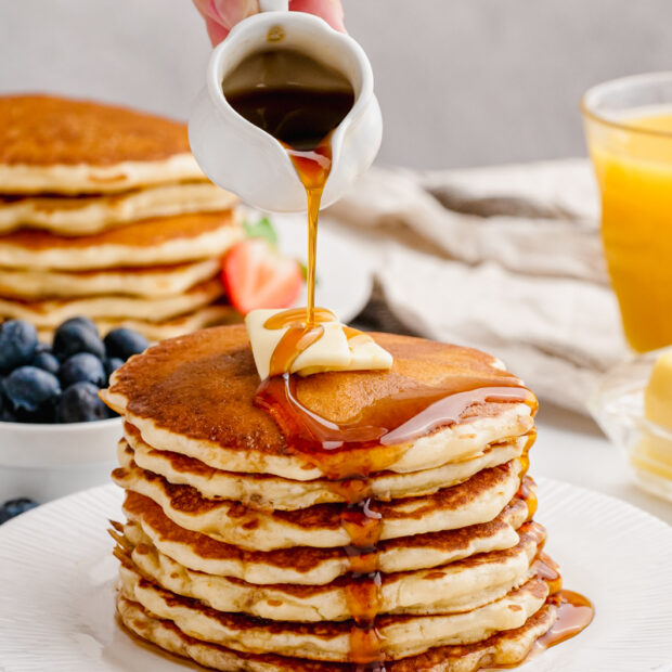 Buttermilk Pancakes - Easy Peasy Meals