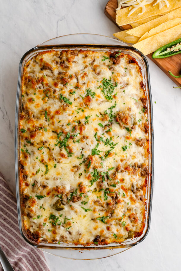 Chili Relleno Casserole - Easy Peasy Meals