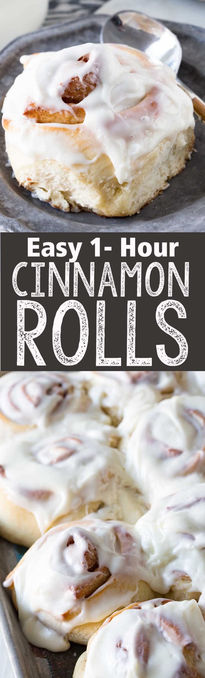 The Best 1 Hour Cinnamon Rolls Recipe
