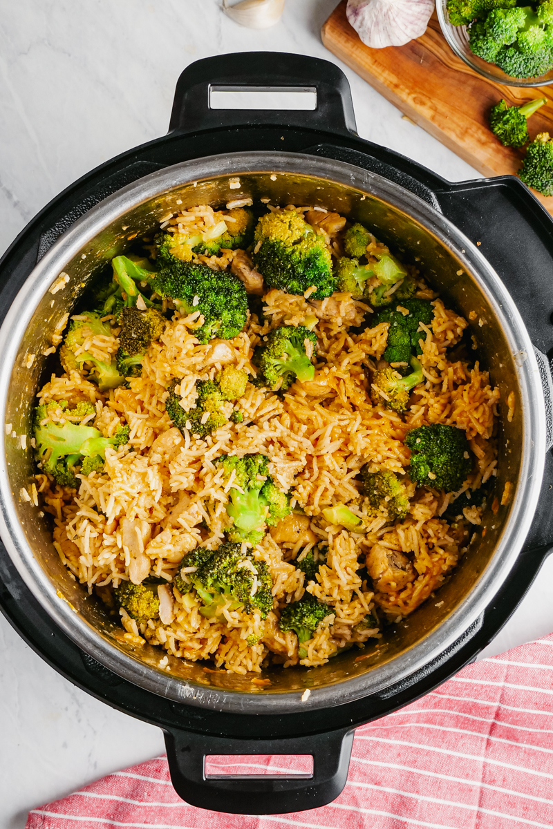 Instant Pot Chicken and Rice - Easy Peasy Meals