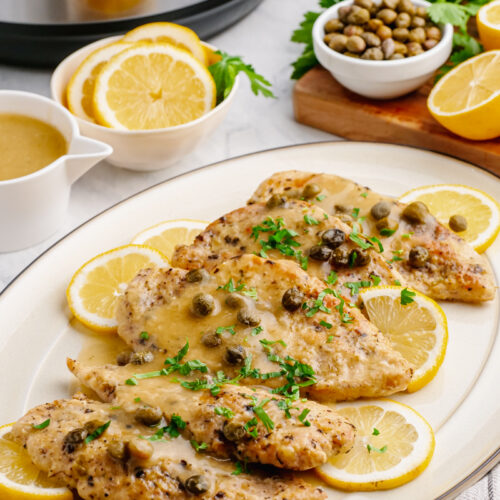 Instant Pot Chicken Piccata - Easy Peasy Meals