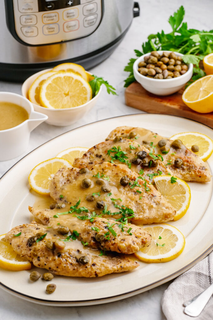 Instant Pot Chicken Piccata Easy Peasy Meals